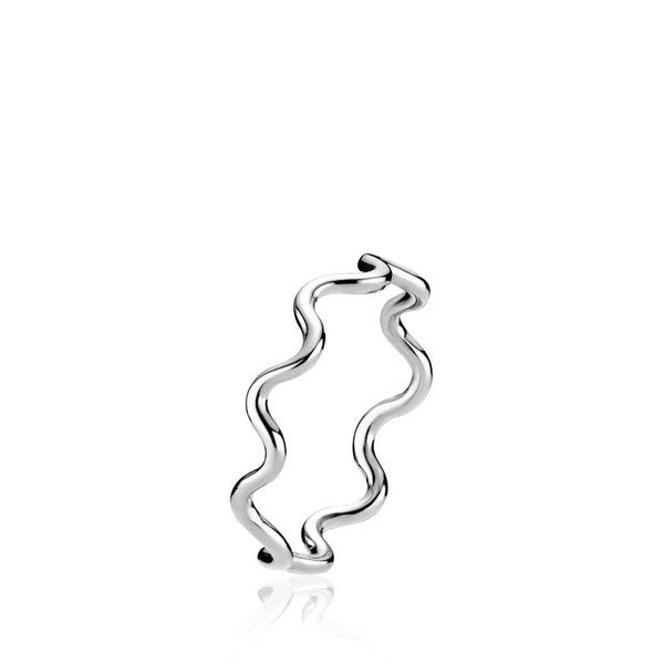 Sistie Slim Young One Snake ring i sølv